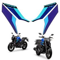 Kit adesivos grafico tanque completo fazer 250 fz25 2024 azul Kit adesivos grafico tanque completo fazer 250 fz25 2024 azul