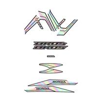 Kit Adesivos Honda Nxr Bros 160 2022 Completo - Holográfico Kit Adesivos Honda Nxr Bros 160 2022 Completo - Holográfico