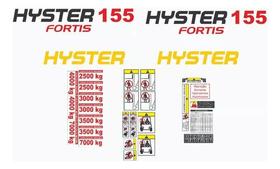 Kit Adesivos Hyster 155 Kit Adesivos Hyster 155