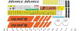 Kit Adesivos - Jacto Advance 3000 Para Pulverizador Kit Adesivos - Jacto Advance 3000 Para Pulverizador