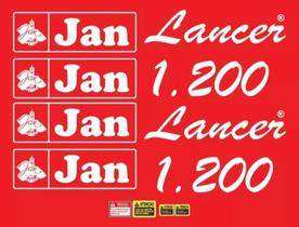Kit Adesivos Jan Lancer 1.200