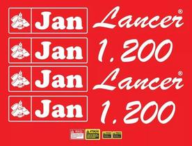 Kit Adesivos Jan Lancer 1.200