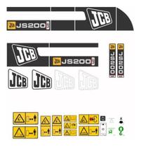 Kit Adesivos - Jcb Js 200 Lc Kit Adesivos - Jcb Js 200 Lc