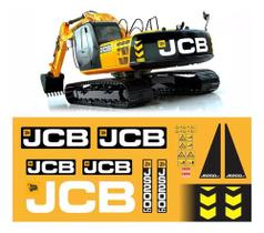 Kit Adesivos Jcb Js 200 Lc