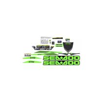 Kit Adesivos Jet Ski Compatível Sea-Doo GTR 230 Verde 2020+ Kit Adesivos Jet Ski Compatível Sea-Doo GTR 230 Verde 2020+