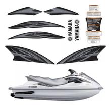 Kit Adesivos Jet Ski Para Yamaha Vx 700 Cinza/preto Kit Adesivos Jet Ski Para Yamaha Vx 700 Cinza/preto