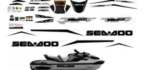 Kit Adesivos Jet Ski Sea Doo Rxt X 300 2018 Preto Kit Adesivos Jet Ski Sea Doo Rxt X 300 2018 Preto