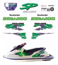 Kit Adesivos Jet Ski Sea Doo Sp Bombardier Kit Adesivos Jet Ski Sea Doo Sp Bombardier