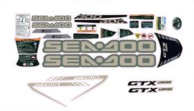 Kit Adesivos Jet Ski Seadoo Gtx Limited 300 22 Verde Musgo Kit Adesivos Jet Ski Seadoo Gtx Limited 300 22 Verde Musgo