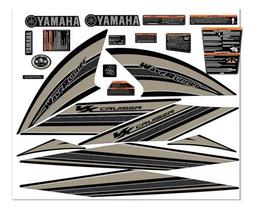 Kit Adesivos Jet Ski Yamaha Vx Cruiser 2010 Preto Kit Adesivos Jet Ski Yamaha Vx Cruiser 2010 Preto