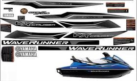 Kit Adesivos Jet Ski Yamaha Vx Cruiser Casco 2016 A 20 Preto Kit Adesivos Jet Ski Yamaha Vx Cruiser Casco 2016 A 20 Preto