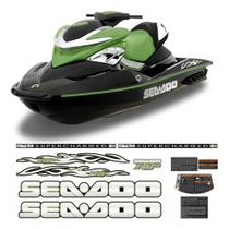 Kit Adesivos Jetski Sea Doo Rpx 2004 2005 Verde Supercharged Cor Adesivo Jetski Seadoo Rpx 2004 2005 Verde 4-tec Superch