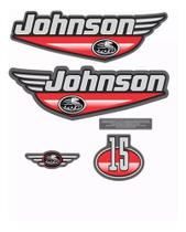 Kit Adesivos Johnson 15 Hp Para Motor De Popa Kit Adesivos Johnson 15 Hp Para Motor De Popa