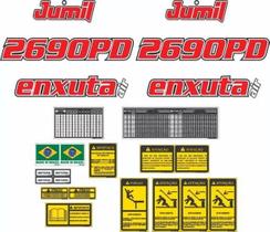 Kit Adesivos - Jumil 2690Pd Enxuta Air