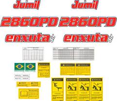 Kit Adesivos Jumil Enxuta Air 2860 Pd