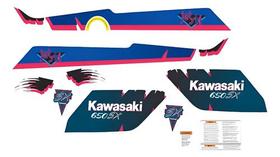 Kit Adesivos Kawasaki Sx 650 Para Jet Ski
