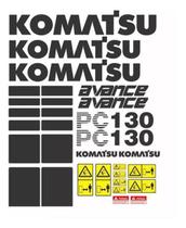 Kit Adesivos -Komatsu Advance Pc130 Kit Adesivos -Komatsu Advance Pc130
