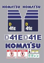 Kit Adesivos - Komatsu D 41 E Kit Adesivos - Komatsu D 41 E