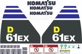 Kit Adesivos - Komatsu D61Ex Kit Adesivos - Komatsu D61Ex
