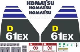 Kit Adesivos - Komatsu D61ex