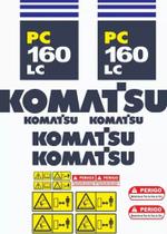 Kit Adesivos - Komatsu Pc 160 Lc Kit Adesivos - Komatsu Pc 160 Lc