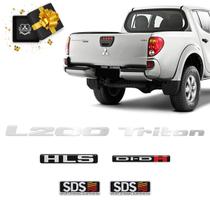 Kit Adesivos L200 Triton Hls 2013 Di-dh Sds Emblema Resinado Kit Adesivos L200 Triton Hls 2013 Di-dh Sds Emblema Resinado