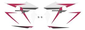 Kit Adesivos Laterais Compatível Suzuki GSX 650F 2012 Kit Adesivos Laterais Compatível Suzuki GSX 650F 2012
