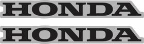 Kit Adesivos Logos Laterais Honda Pcx 150 Cromado S/ Resina Kit Adesivos Logos Laterais Honda Pcx 150 Cromado S/ Resina