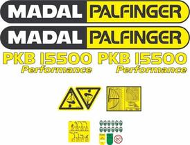 Kit Adesivos Madal Palfinger Pkb 15500 Performance