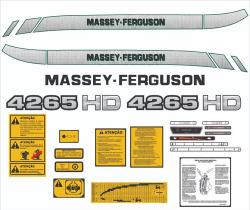 Kit Adesivos Massey Ferguson 4265 Hd