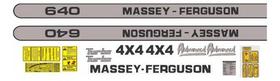 Kit Adesivos Massey Ferguson 640 4x4 Turbo Advanced