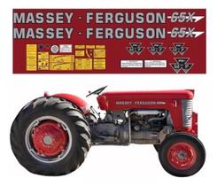 Kit Adesivos Massey Ferguson Mf 65X