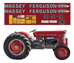 Kit Adesivos Massey Ferguson Mf 65x