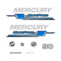 Kit Adesivos - Mercury Sea Pro 90 Hp Para Motor De Popa Kit Adesivos - Mercury Sea Pro 90 Hp Para Motor De Popa
