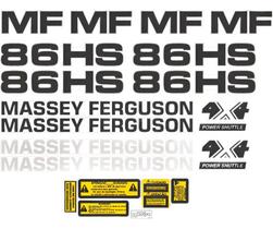 Kit Adesivos Mf Massey Ferguson 86 Hs 4x4