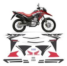 Kit Adesivos Moto Compatível XRE 300 Rally 2016 Carbono