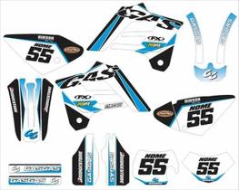 Kit Adesivos Moto Cross Trilha Gas Gas Ec 250 2002/2006 17