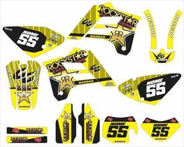 Kit Adesivos Moto Cross Trilha Gas Gas Ec 250 2002/2006 18