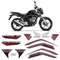 Kit Adesivos Moto Honda CG Titan 160 2024 Modelo Original