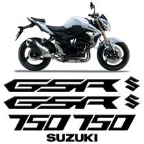 Kit Adesivos Moto Suzuki Gsr 750 Resinado Modelo Original