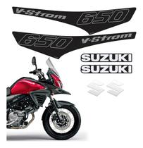 Kit Adesivos Moto Suzuki V-strom Xt 650 2016 Faixa Lateral