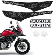 Kit Adesivos Moto Suzuki V-Strom Xt 650 2016 Faixa Lateral Kit Adesivos Moto Suzuki V-Strom Xt 650 2016 Faixa Lateral