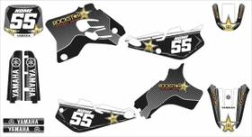 Kit Adesivos Moto YZ 80 1993-2001 Preto LM222 Kit Adesivos Moto YZ 80 1993-2001 Preto LM222