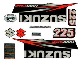 Kit Adesivos Motor Suzuki Four Stroke 225 Kit Adesivos Motor Suzuki Four Stroke 225