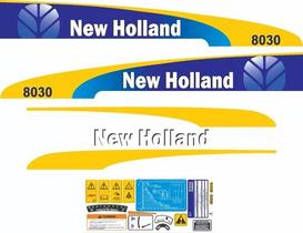 Kit Adesivos - New Holland 8030