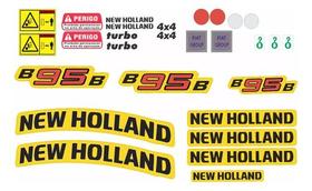 Kit Adesivos - New Holland - B95b 4x4 Turbo Kit Adesivos - New Holland - B95b 4x4 Turbo