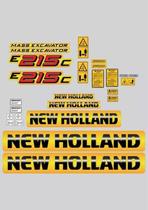 Kit Adesivos - New Holland E215C