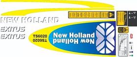 Kit Adesivos - New Holland T S 6020 Exitus