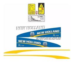 Kit Adesivos New Holland Tl75e Exitus