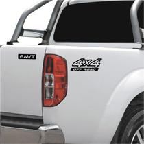 Kit Adesivos Nissan Frontier 4x4 Off Road 6m/t Mod.